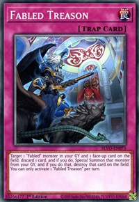 Fabled Treason [BLVO-EN073] Common Yu-Gi-Oh!