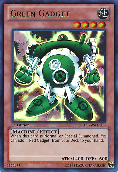 Green Gadget [LCYW-EN039] Ultra Rare Yu-Gi-Oh!