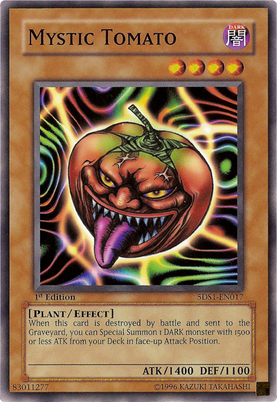 Mystic Tomato [5DS1-EN017] Common Yu-Gi-Oh!