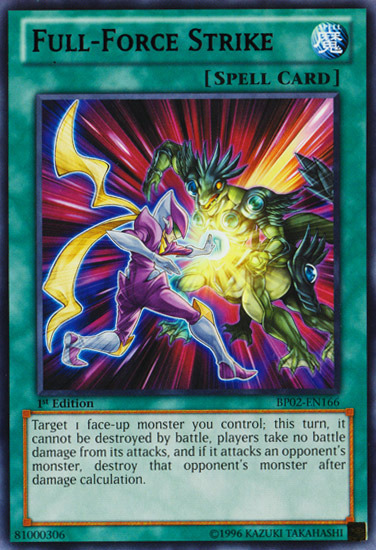 Full-Force Strike [BP02-EN166] Mosaic Rare Yu-Gi-Oh!