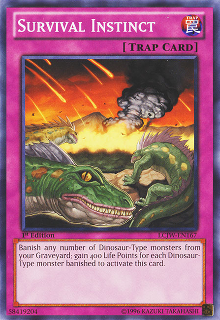 Survival Instinct [LCJW-EN167] Common Yu-Gi-Oh!
