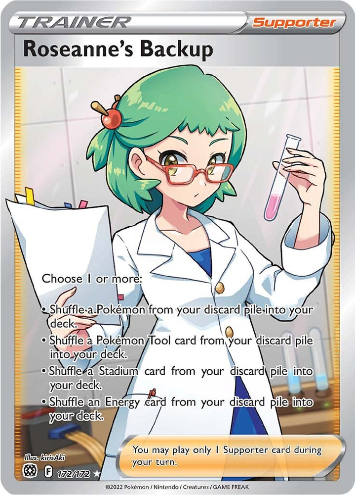 Roseanne's Backup (172/172) [Sword & Shield: Brilliant Stars] Pokémon