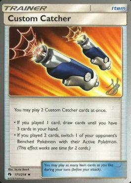 Custom Catcher (171/214) (Perfection - Henry Brand) [World Championships 2019] Pokémon
