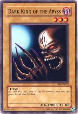 Dark King of the Abyss [LOB-EN020] Common Yu-Gi-Oh!
