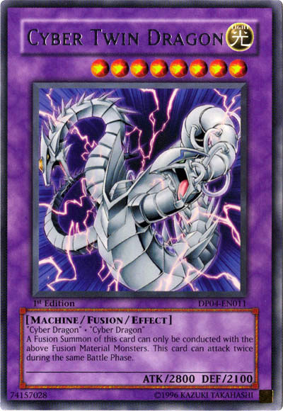 Cyber Twin Dragon [DP04-EN011] Rare Yu-Gi-Oh!