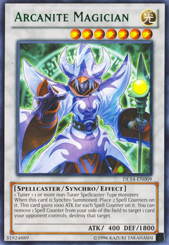 Arcanite Magician (Green) [DL14-EN009] Rare Yu-Gi-Oh!
