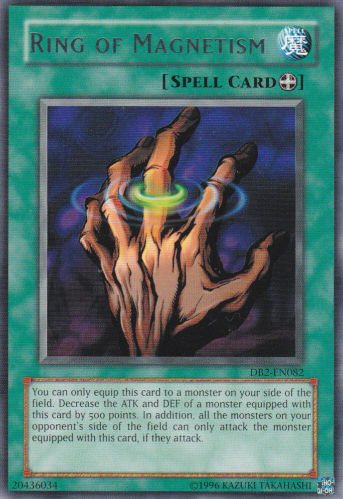 Ring of Magnetism [DB2-EN082] Rare Yu-Gi-Oh!