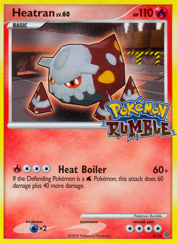 Heatran (4/16) [Pokémon Rumble] Pokémon