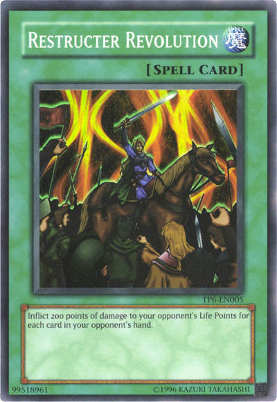 Restructer Revolution [TP6-EN005] Super Rare Yu-Gi-Oh!
