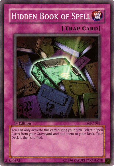 Hidden Book of Spell [MFC-099] Common Yu-Gi-Oh!