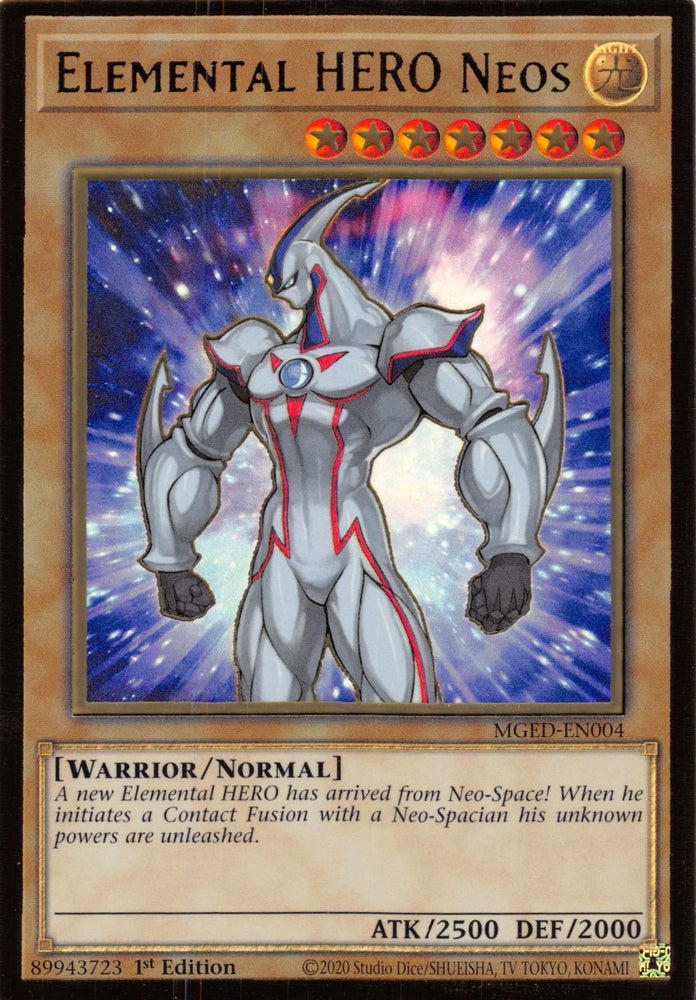 Elemental HERO Neos [MGED-EN004] Gold Rare Yu-Gi-Oh!