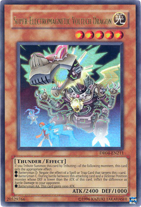 Super-Electromagnetic Voltech Dragon [DR04-EN211] Ultra Rare Yu-Gi-Oh!