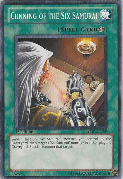 Cunning of the Six Samurai [RYMP-EN109] Common Yu-Gi-Oh!