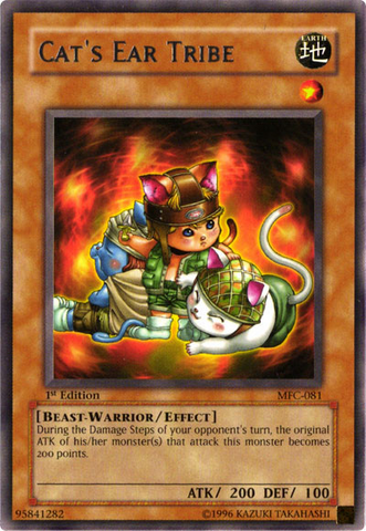 Cat's Ear Tribe [MFC-081] Rare Yu-Gi-Oh!