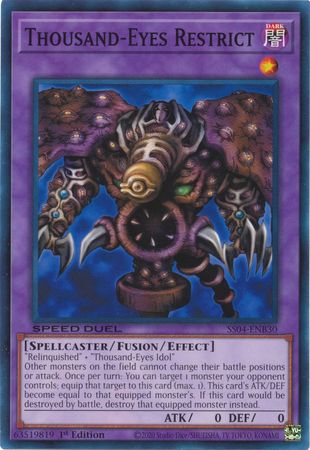 Thousand-Eyes Restrict [SS04-ENB30] Common Yu-Gi-Oh!
