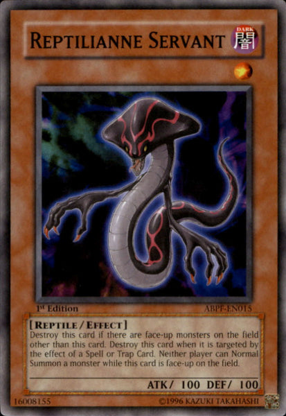 Reptilianne Servant [ABPF-EN015] Common Yu-Gi-Oh!