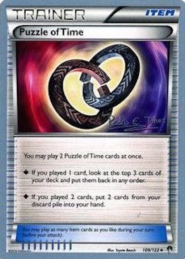 Puzzle of Time (109/122) (Dragones y Sombras - Pedro Eugenio Torres) [World Championships 2018] Pokémon