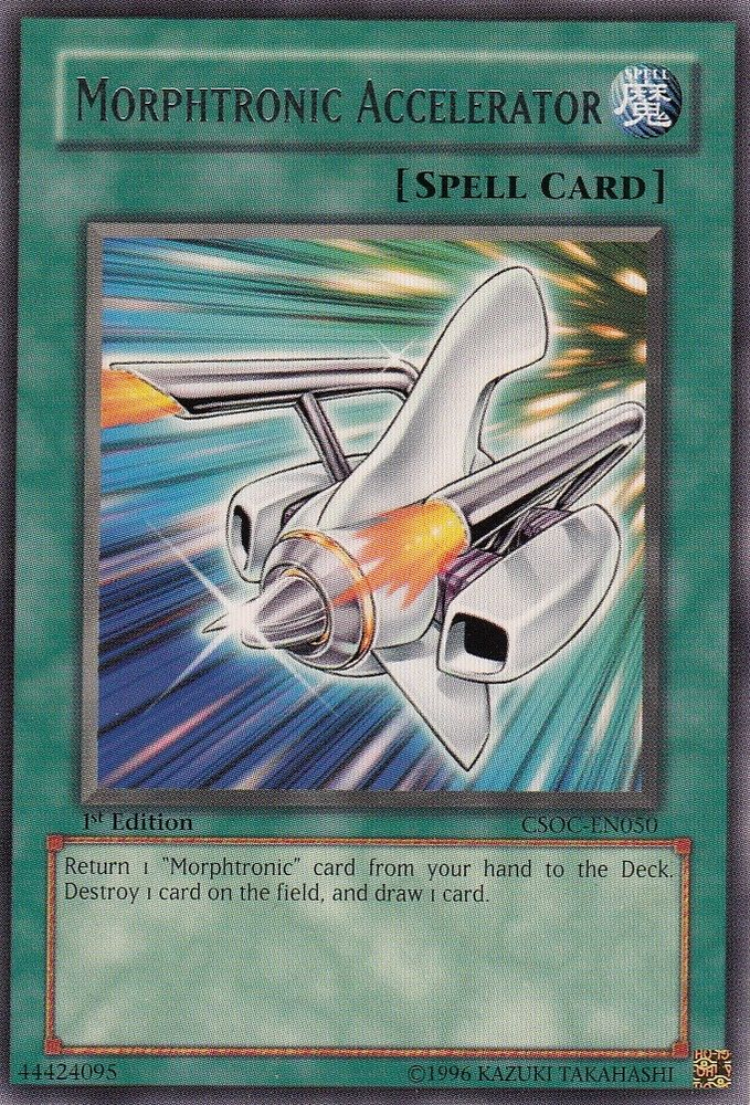 Morphtronic Accelerator [CSOC-EN050] Rare Yu-Gi-Oh!