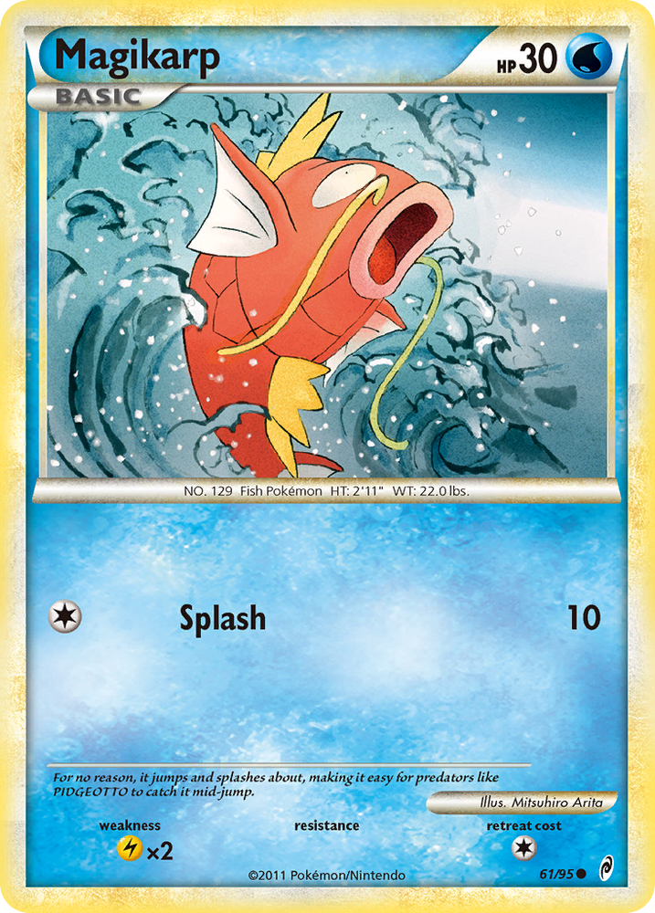 Magikarp (61/95) [HeartGold & SoulSilver: Call of Legends] Pokémon