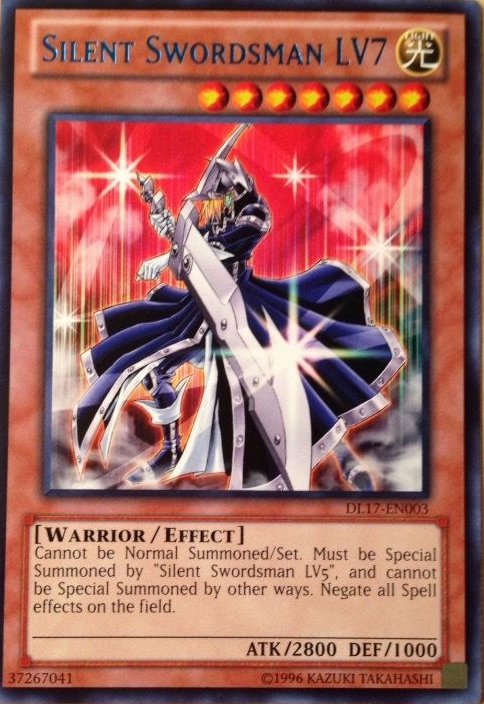 Silent Swordsman LV7 (Blue) [DL17-EN003] Rare Yu-Gi-Oh!