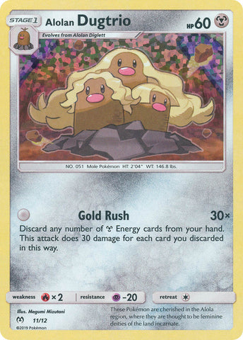 Alolan Dugtrio (11/12) [McDonald's Promos: 2019 Collection] Pokémon
