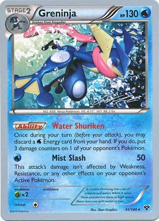 Greninja (41/146) (Ninja Blitz - Cody Walinski) [World Championships 2016] Pokémon