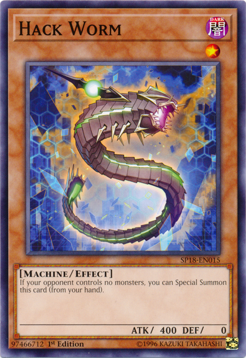 Hack Worm [SP18-EN015] Common Yu-Gi-Oh!
