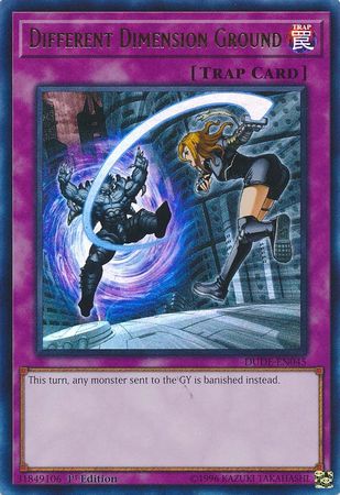 Different Dimension Ground [DUDE-EN045] Ultra Rare Yu-Gi-Oh!