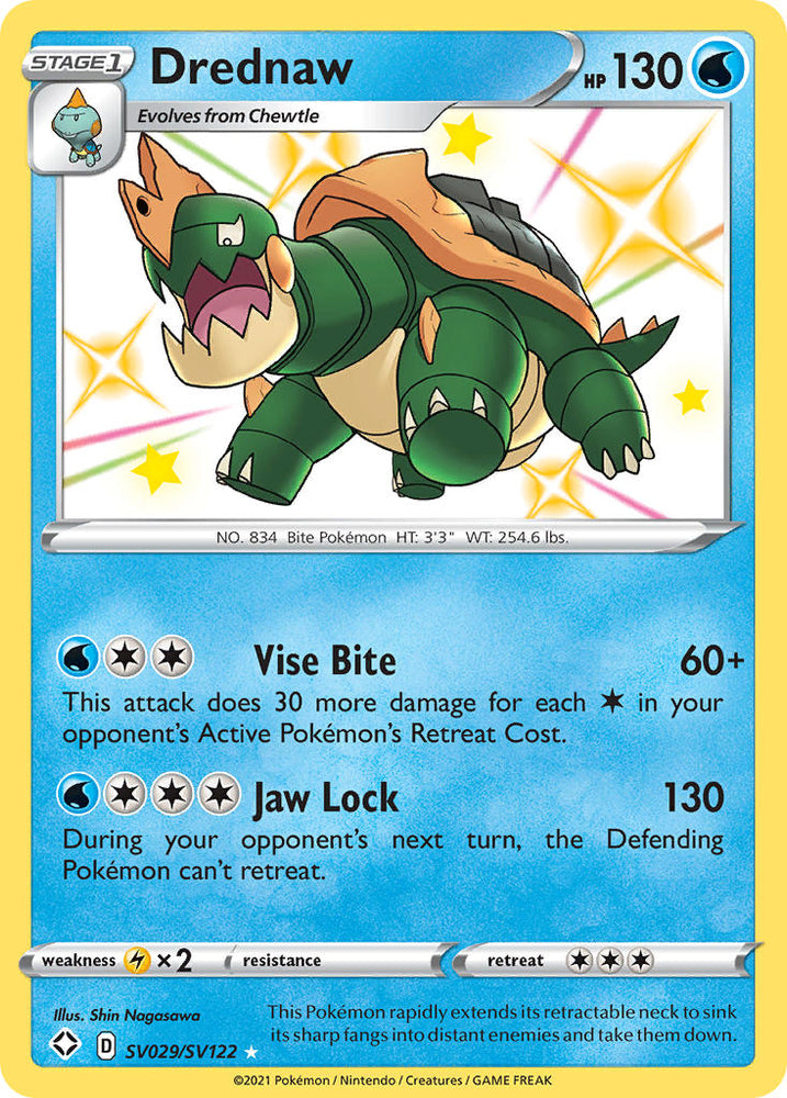 Drednaw (SV029/SV122) [Sword & Shield: Shining Fates] Pokémon