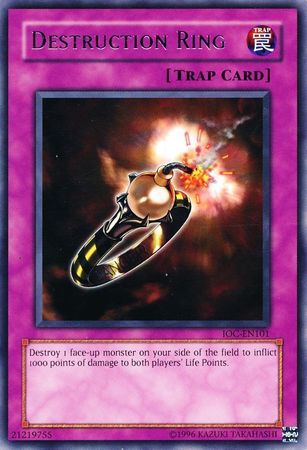 Destruction Ring [IOC-EN101] Rare Yu-Gi-Oh!