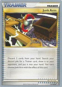 Junk Arm (87/102) (Terraki-Mewtwo - Shuto Itagaki) [World Championships 2012] Pokémon