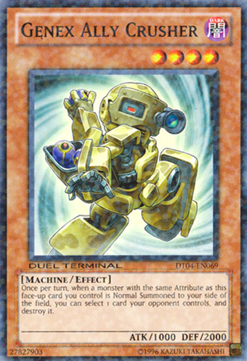 Genex Ally Crusher [DT04-EN069] Common Yu-Gi-Oh!