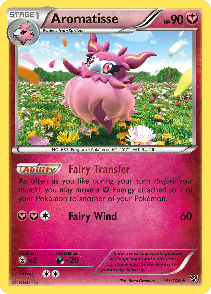 Aromatisse (93/146) [XY: Base Set] Pokémon