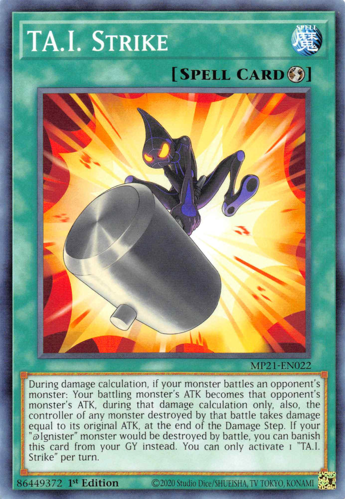 TA.I. Strike [MP21-EN022] Common Yu-Gi-Oh!