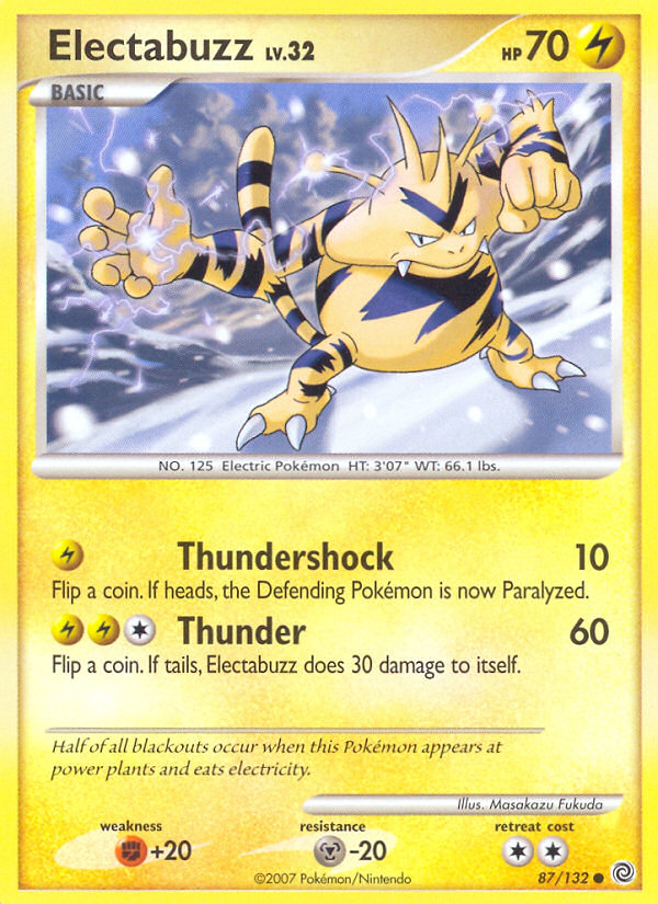 Electabuzz (87/132) [Diamond & Pearl: Secret Wonders] Pokémon