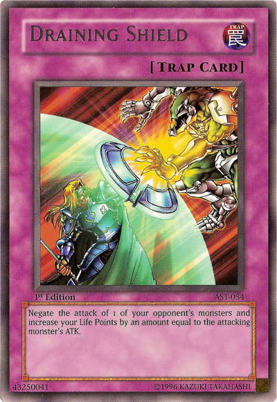 Draining Shield [AST-054] Rare Yu-Gi-Oh!