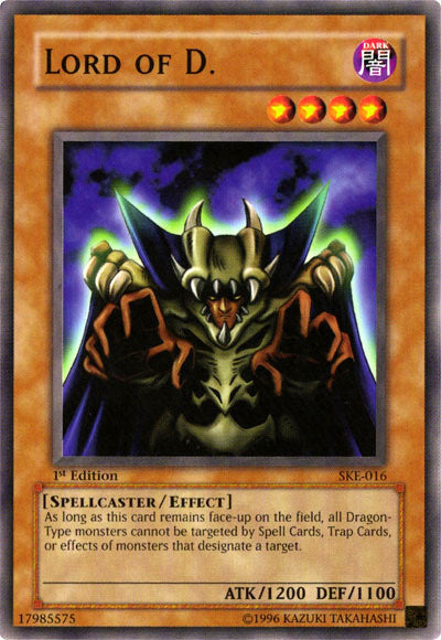 Lord of D. [SKE-016] Common Yu-Gi-Oh!