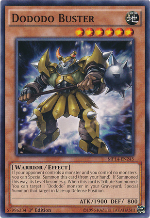 Dododo Buster [MP14-EN245] Common Yu-Gi-Oh!