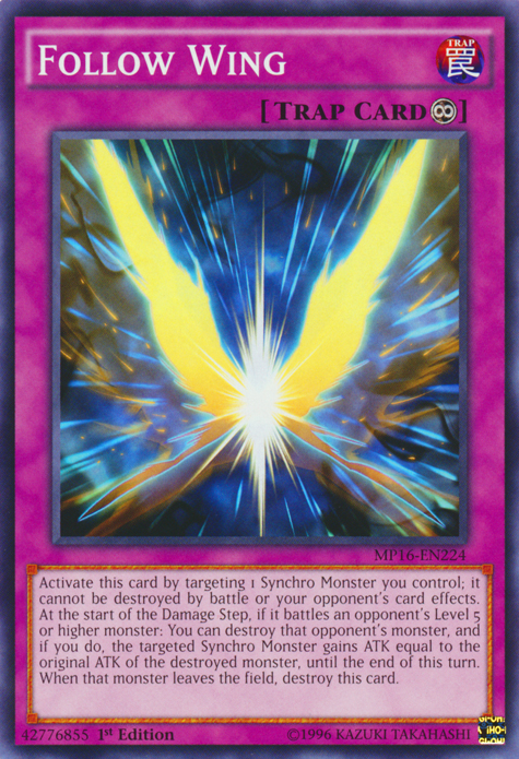 Follow Wing [MP16-EN224] Common Yu-Gi-Oh!