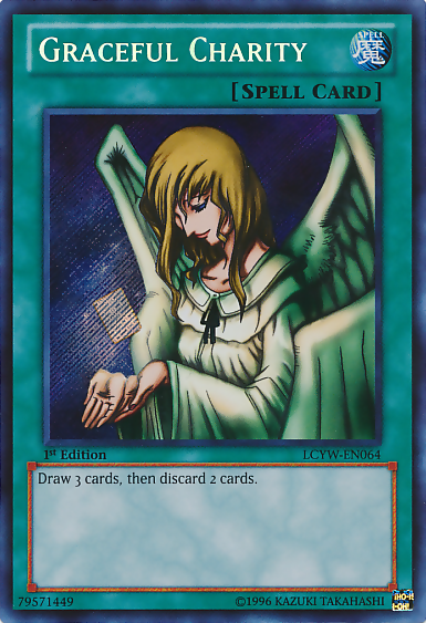 Graceful Charity [LCYW-EN064] Secret Rare Yu-Gi-Oh!