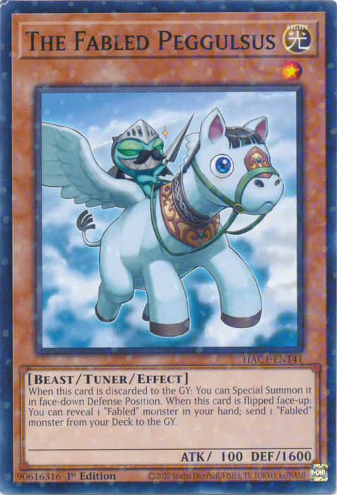 The Fabled Peggulsus (Duel Terminal) [HAC1-EN141] Common Yu-Gi-Oh!