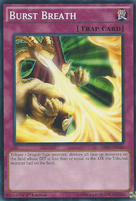 Burst Breath [SR02-EN036] Common Yu-Gi-Oh!