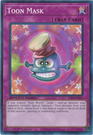 Toon Mask [SS04-ENB24] Common Yu-Gi-Oh!