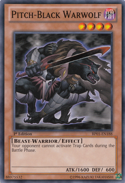 Pitch-Black Warwolf [BP01-EN188] Common Yu-Gi-Oh!