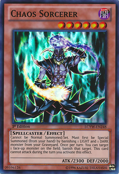 Chaos Sorcerer [LCYW-EN248] Super Rare Yu-Gi-Oh!