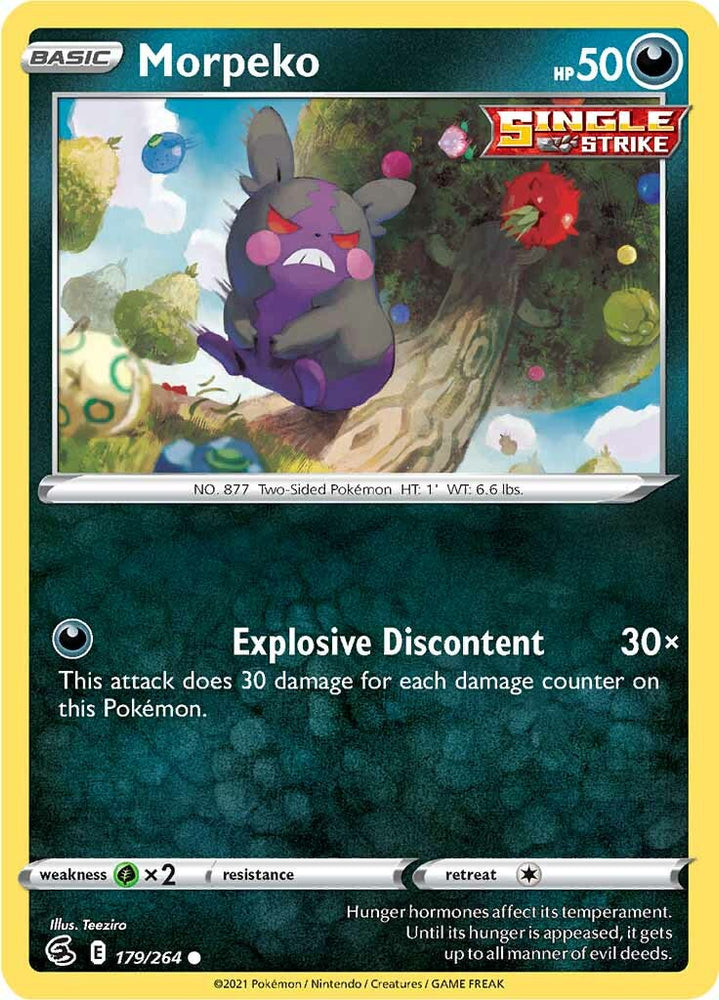 Morpeko (179/264) [Sword & Shield: Fusion Strike] Pokémon