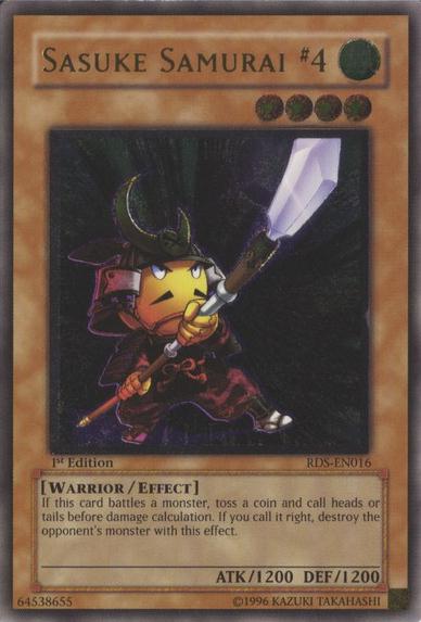 Sasuke Samurai #4 [RDS-EN016] Ultimate Rare Yu-Gi-Oh!