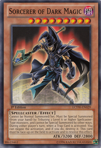 Sorcerer of Dark Magic [LCYW-EN029] Common Yu-Gi-Oh!
