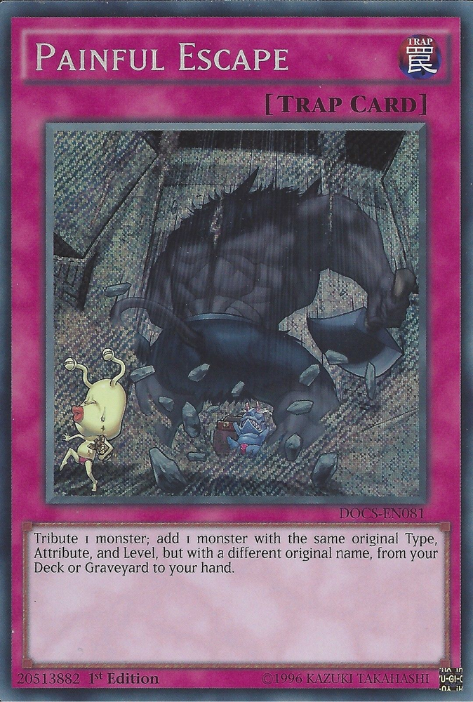 Painful Escape [DOCS-EN081] Secret Rare Yu-Gi-Oh!