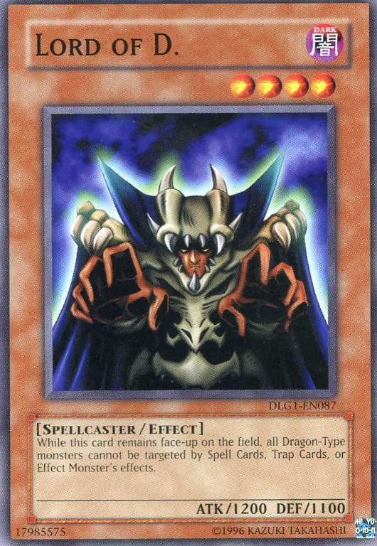 Lord of D. [DLG1-EN087] Common Yu-Gi-Oh!